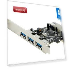 Контроллер Orient VA-3U31PE PCI-Ex - 3ext+1int x USB 3.0 oem 29833