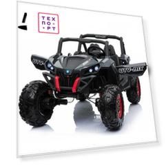 Детский электромобиль XMX Black Carbon UTV-MX Buggy 12V MP4 - XMX603-BLACK-PAINT-MP4