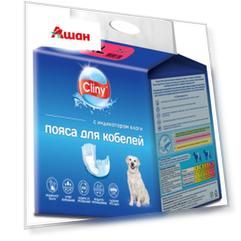 Пояса для кобелей Cliny размер XL, 7 шт