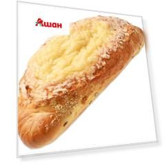 Батон АШАН кукурузный особый, 300 г