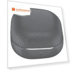 Кейс Samsung Leather Cover для Buds Pro | Live, серый [ef-vr180ljegru]