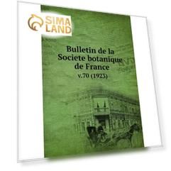 Книга Bulletin de la Societe botanique de France. v.70 (1923)