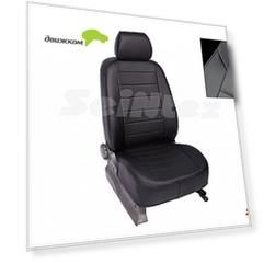 Чехлы на сиденья Seintex Honda Civic 2012 г sd экокожа черные