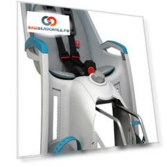 Детское велокресло Hamax 2018 Amaze Grey/Petrol, на подседельную трубу, серое, до 22 кг, HAM553202