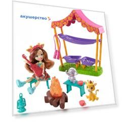 Enchantimals Игровой набор Ночевка в саванн
