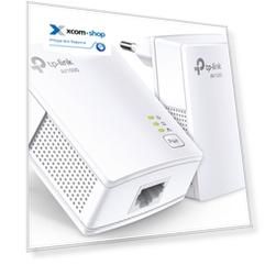 Комплект TP-LINK TL-PA7017 KIT гигабитных адаптеров Powerline AV1000