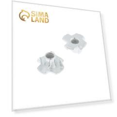 Гайка мебельная забивная Element, М5 мм, оцинкованная, на блистере 10 шт.