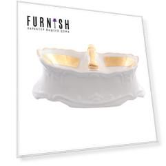 Прибор для специй мария луиза ivory (thun) белый 15 см.
