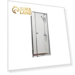 Душевое ограждение BRAVAT Drop BD080.4110A, 80x200 см, прозрачное, распашное, хром