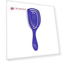 VON-U Расческа для волос, синяя / Spin Brush Blue