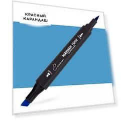 Маркер спиртовой Сонет "TWIN Brush" Васильковый