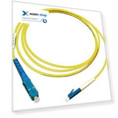 Патч-корд волоконно-оптический Vimcom LC-SC simplex 5m 50/125
