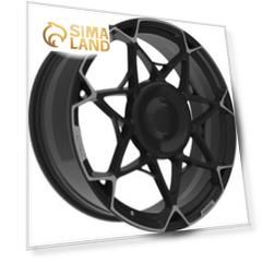 Диск кованый VISSOL F-1047 9.5x24 6x139.7 ET20 d66.6 SATIN_BLACK_WITH_MATTE_MACHINED_FACE