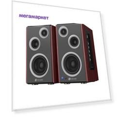 Колонки компьютерные OKLICK OK-117 Black/Brown (1193274)
