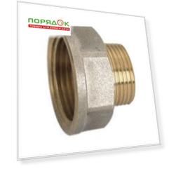 Переходник 1" 1/4х1" 1/2, ш-г, латунь, Frap