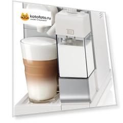 Кофемашина капсульная Delonghi Nespresso Inissia EN560.S 1400Вт серебристый