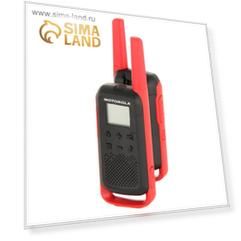 Рация Motorola TALKABOUT T62, 2 штуки, красная