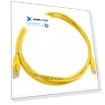 Кабель патч-корд U/UTP 5e кат. 1,5м. NikoMax NMC-PC4UD55B-015-YL 2хRJ45/8P8C, T568B, Molded, BC (чистая медь), PVC нг(А), желтый