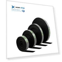 Лента GCR GCR-51681 липучка GCR, для стяжки, 5м, черная