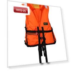 Спасательный жилет Россия ПР с воротником р.48-52 60-80кг Orange VPR-080