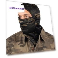 Тактическая балаклава Kamukamu камуфляж dark woodland 735896 ONESIZE