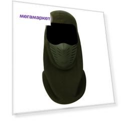 Тактическая балаклава Kamukamu флисовая зимняя цвет олива 735900 ONESIZE