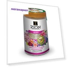 Питательная добавка для растений ZION ЦИОН "Для цветов" и цветочной рассады 700г