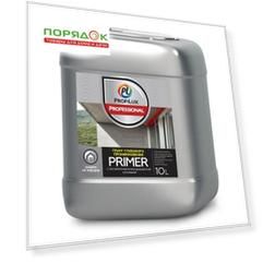 Грунтовка воднодисперсионная, акриловая, Profilux, Professional Primer, глубокого проникновения, 10 л, с антисептиком