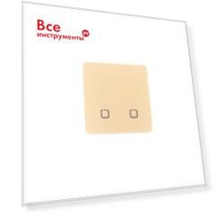 Радиовыключатель hite pro sn-r2 бежевый, закругленные углы hp-sn-r2-beige