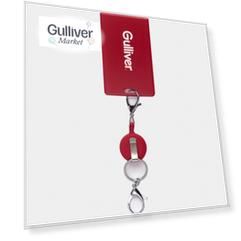 Красный чехол для пропуска Gulliver
