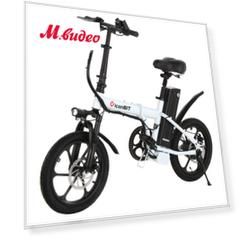 iconBIT E-Bike K216, White (XLR3033)