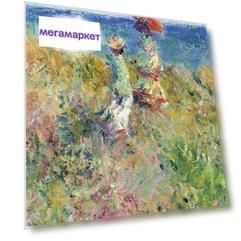 Закладка с резинкой. Клод Моне. Прогулка по скалам Пурвиля (Арте)