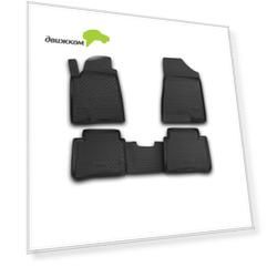 Коврики салона NISSAN Teana II 2008-2014 полиуретановые черные 4шт