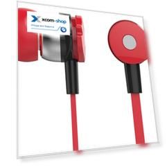 Наушники Oklick HP-S-210 374405 1.2м красный проводные
