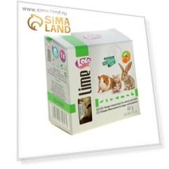 Минеральный камень для грызунов и кроликов LoLo Pets с апельсином 40 гр