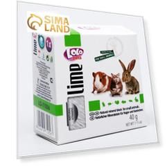 Минеральный камень для грызунов и кроликов LoLo Pets натуральный 40 гр
