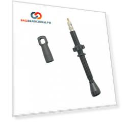 Ниппель MR.CONTROL, для бескамерных колёс, AL6061, PRESTA, L:60мм, с ключом NZ-CN5, NZ-TUS-F