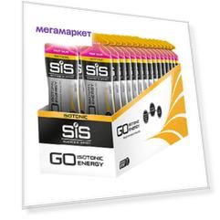 Изотонический гель SiS Go Isotonic Energy, 30 x 60 мл, pink grapefruit
