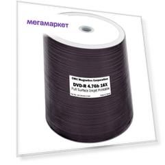Диск DVD-R CMC 4,7Gb 16x Printable bulk 100 шт.