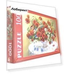 Puzzle-1000 "Русская коллекция. Дандорф О.В. Маки" (РУКП1000-2024)