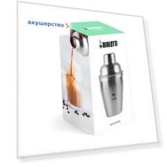 Bialetti Шейкер стальной Iced Coffee 500 мл