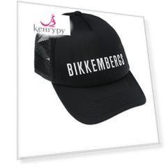 Черная бейсболка с контрастным лого Bikkembergs детская
