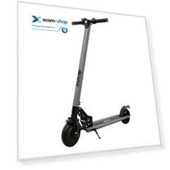 Электросамокат HIPER Stark DX650 Gray 6.5" литые шины, 180 Вт мотор, 102 Втч батарея, складной, серый