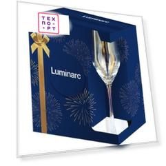 Набор бокалов 4 предмета Luminarc Золотой мёд 270 мл (P9306/0)