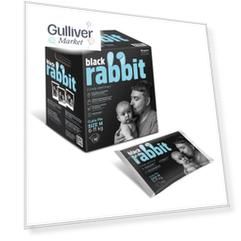 Black Rabbit Подгузники на липучках, 6-11 кг, M, 32 шт