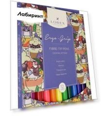 Фломастеры Cocktail kittens, 12 цветов