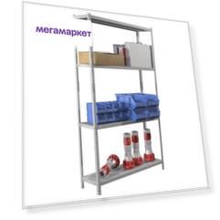 Металлический стеллаж Промет MS 200KD/100x40/4, 100x40x200 см