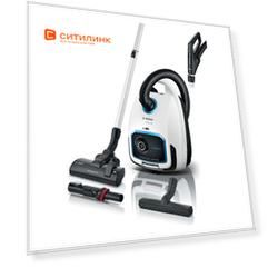 Пылесос Bosch BGB6SIL1, белый/черный