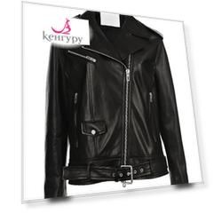 Черная куртка-косуха DROMe