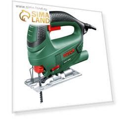 Лобзик Bosch PST 650, 500 Вт, 3100 ход/мин, ход пилки 20 мм, max пропил 10/65 мм